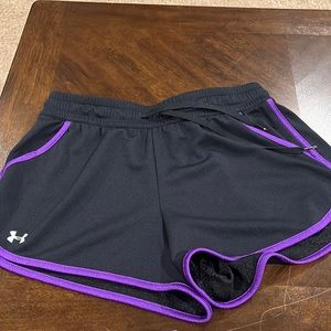 Under Armour Heat Gear Athletic Shorts With Pockets